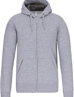 K 444 Mikina s kapucí z těžké bavlny model 22509264 oxford grey - Kariban
