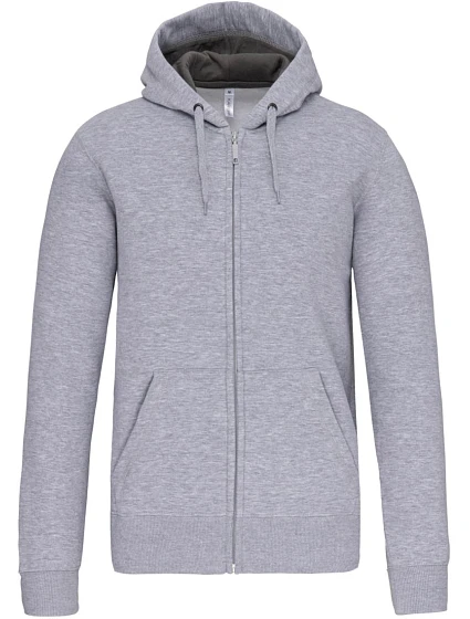 Kariban K 444 Mikina s kapucňou z hrubej bavlny 20.K444 oxford grey