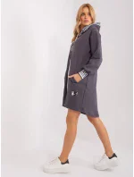 Bluza RV BL model 19069356 grafitowy - FPrice Bluza RV BL model 19069356 grafitowy - FPrice