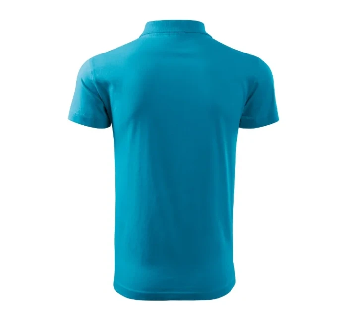 Single J. pánske polo tričko tyrkysové