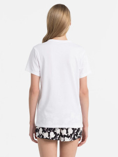Dámske tričko QS6105E - 100 biela - Calvin Klein