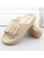 Žabky s prackou Vinceza W JAN308 beige