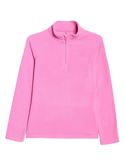 Dívčí fleecová mikina  fuchsiová JWAW25UFLE 55S model 21727060 - 4F