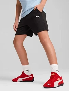 Chlapecké krátké teplákové šortky  černé bavlněné model 22202792 - Puma
