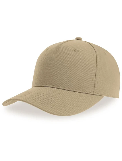 Atlantis Headwear Fiji 5-panelová bejzbalová čiapka 33.0103 khaki Atlantis Headwear Fiji 5-panelová bejzbalová čiapka 33.0103 khaki