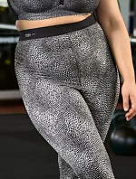 športové masážne nohavice ++ 1699 bubble grey - Active