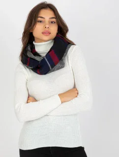 Tunelová šála AT KM model 17772580 tmavě modrá červená - FPrice