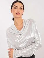 Blúzka DHJ BZ 15268.30 strieborná