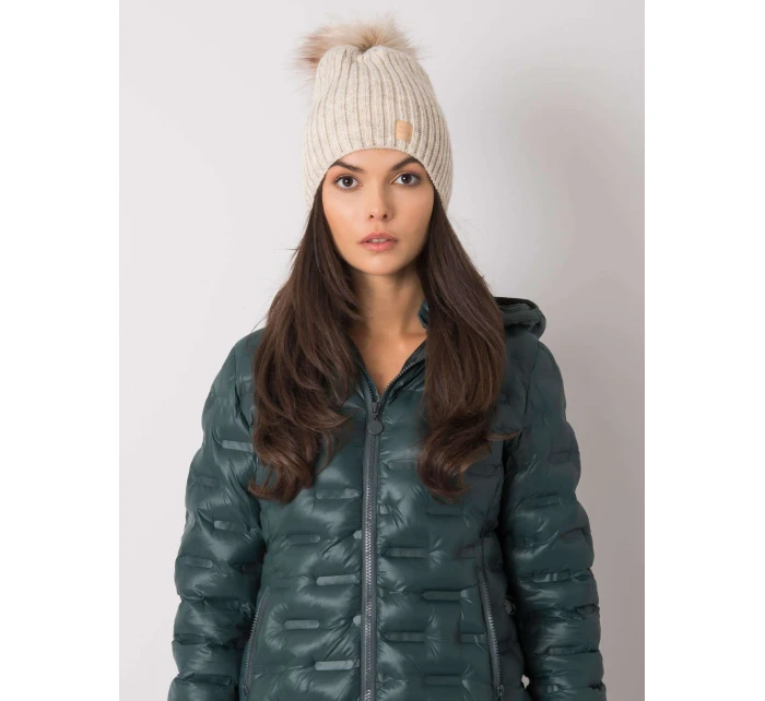 Dámská čepice 30 béžová Dámská čepice 30 béžová