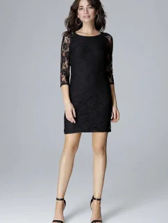 Dámské šaty model 18132974 černé - Lenitif