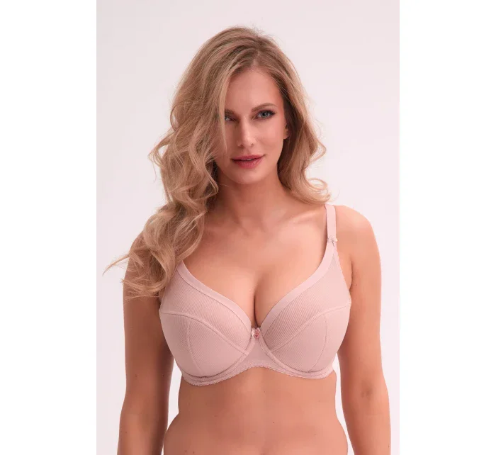 POLOMĚKKÁ PODPRSENKA model 21089272 ART 1058 RŮŽOVÁ - Gaia
