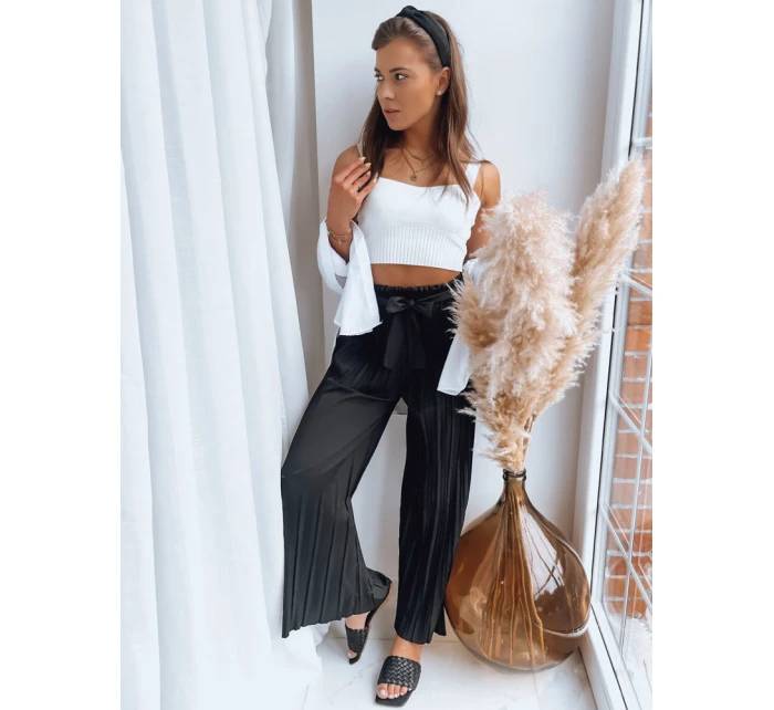 Dámské kalhoty černé Dstreet model 21969738 - FashionStreet Dámské kalhoty černé Dstreet model 21969738 - FashionStreet