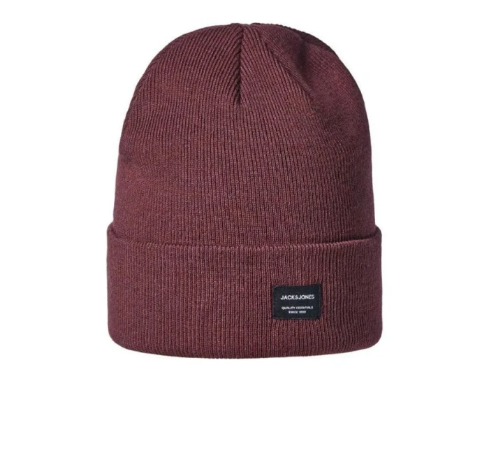 Jack & Jones Jacdna Beanie Noos M 12092815 burgundy pánske