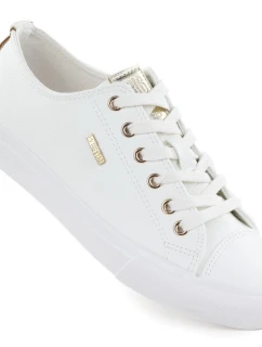 Dámské nízké tenisky z eko kůže bílé model 21906565 - Big Star