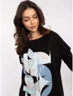 Blúzka CLM BZ 0043.86 čierna Blúzka CLM BZ 0043.86 čierna