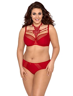 Podprsenka Plus Size model 22574594 červená - Axami