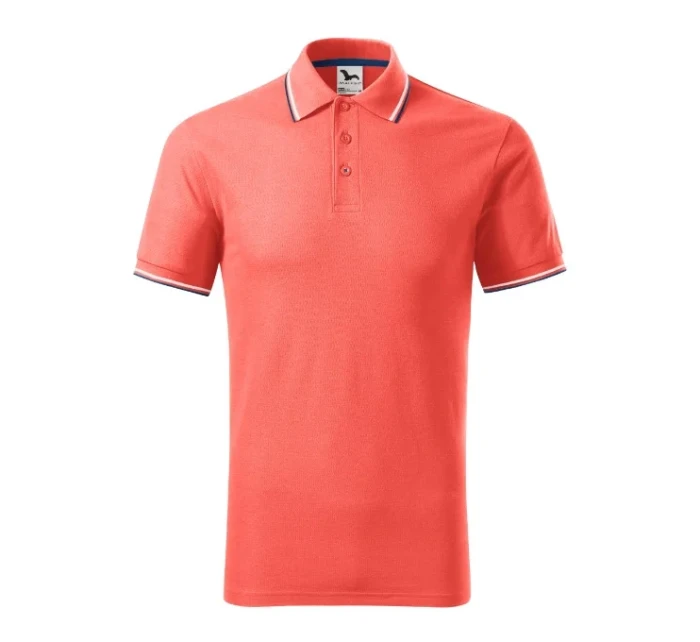 Focus polokošeľa pánska koralová