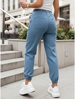 Dámske džínsové tepláky modré FashionStreet UY2990