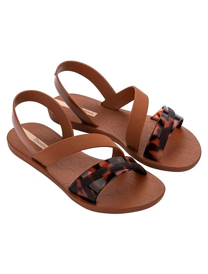 Ipanema topánky dámske sandále Vibrant Sandal Fem módne pohodlné hnedé dámske