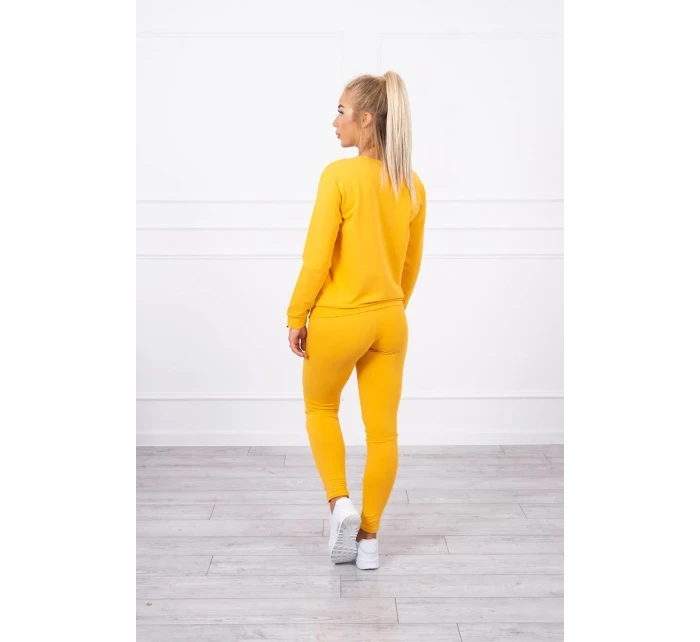 Hořčicová mikinová souprava Hořčicová mikinová souprava