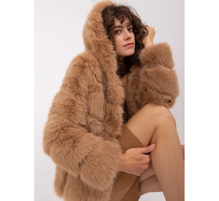 Kurtka AT KR model 19011855 camelowy - FPrice