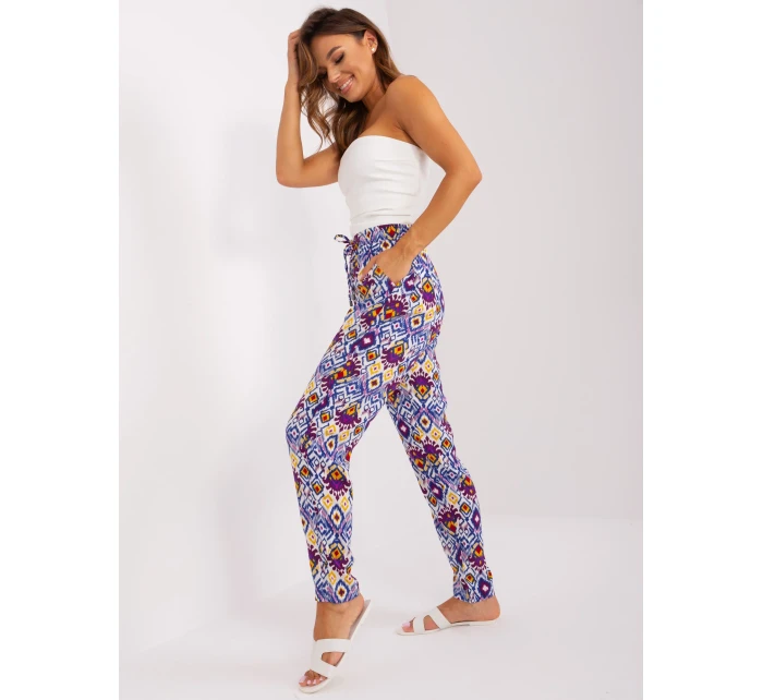 Nohavice D73770M61869O fialová