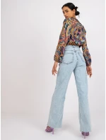 Blúzka DHJ BZ 15170.39 tmavo modrá