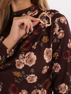 Blúzka IT BZ 20315 1.19P tmavohnedá