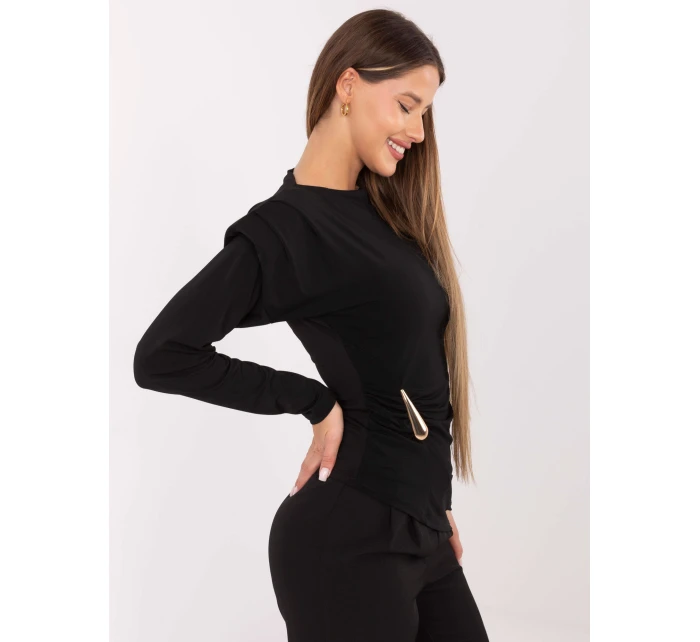 Bluzka IT BZ model 21768523 czarny - FPrice Bluzka IT BZ model 21768523 czarny - FPrice