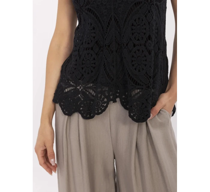 Blúzka MI BZ 9006.75 čierna Blúzka MI BZ 9006.75 čierna