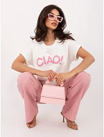 Bluzka RV BZ model 22097821 ecru - FPrice