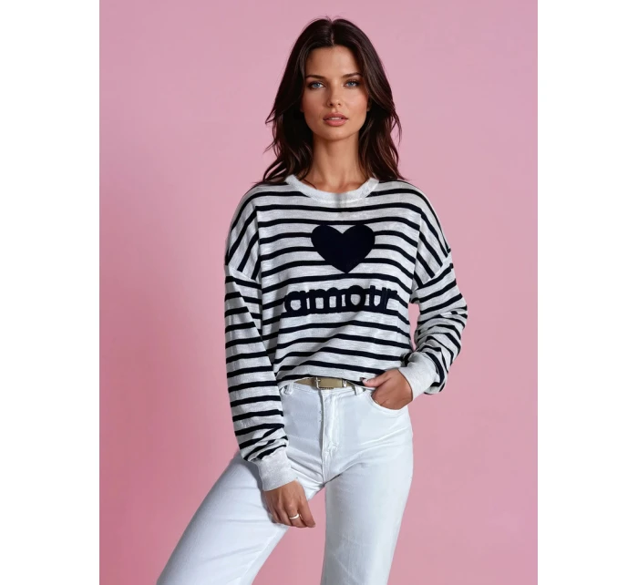 Dámský svetr navy blue Dstreet model 21974028 - FashionStreet