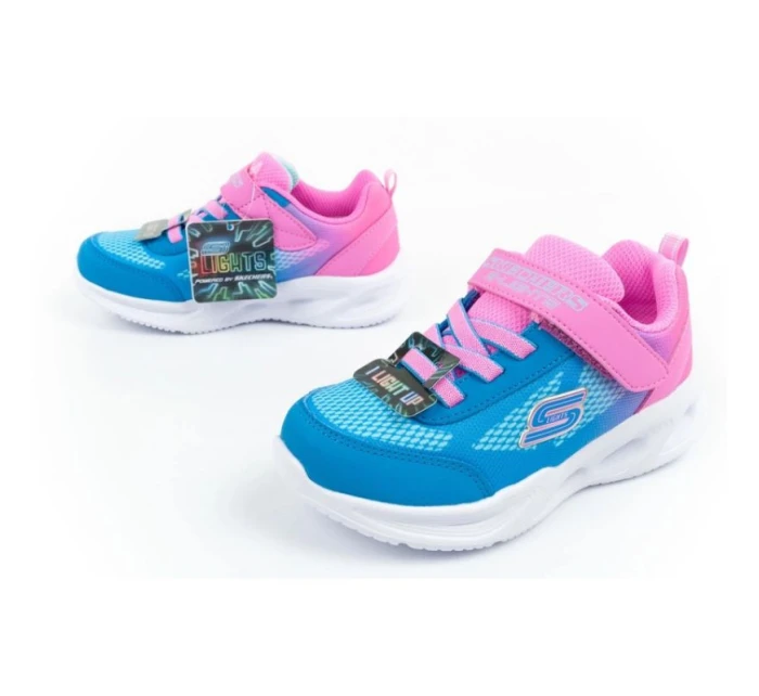 Skechers S Lights-Skechers Sola Jr 303714N/HPBL Skechers S Lights-Skechers Sola Jr 303714N/HPBL