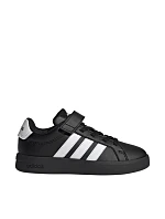 Detská obuv adidas Grand Court 3.0 black and white KJ4369
