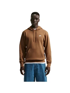 Pánska mikina Nike Club BB, hnedá, FN3859, 270