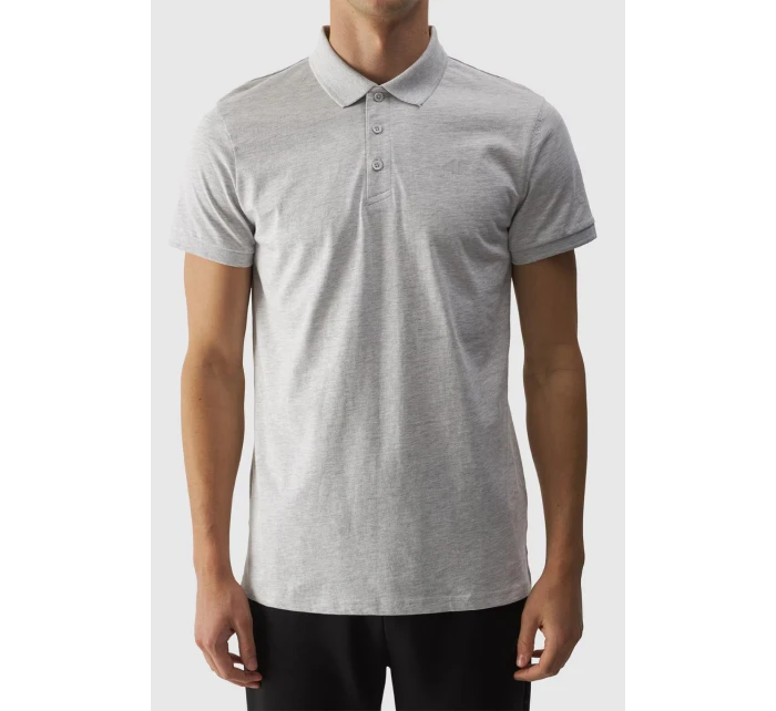Pánské Polo Tričko Regular S  Šedé model 21675010 - 4F