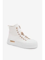 Dámské tenisky na platformě s bílé model 21919384 - Boto