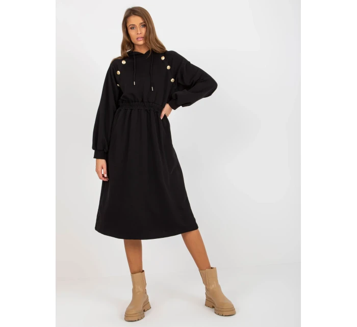Dámske šaty RV SK 8336 čierne