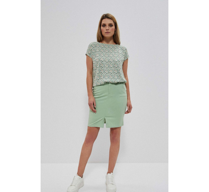 Lyocelová sukňa - zelená