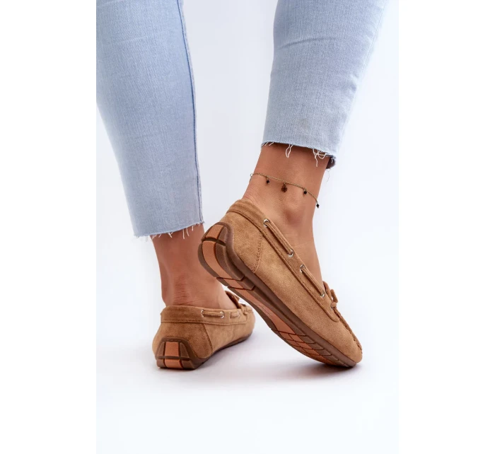 Dámske semišové mokasíny Camel Si Passione Dámske semišové mokasíny Camel Si Passione