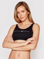 Bralette športová podprsenka 164403 1P227 00020 čierna - Emporio Armani