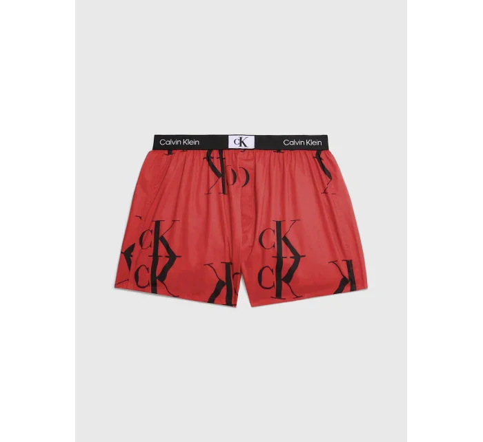 Pánske trenírky 000NB3411A GNP červené s potlačou - Calvin Klein Pánske trenírky 000NB3411A GNP červené s potlačou - Calvin Klein