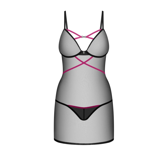 Dámská sexy košilka  černá  model 22022607 - Obsessive