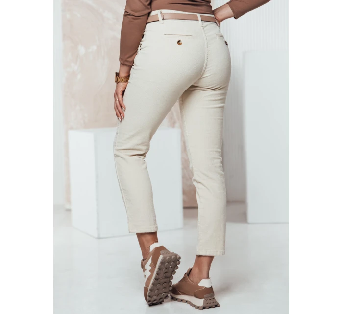 Dámské kalhoty mom fit light beige Dstreet model 21982212 - FashionStreet