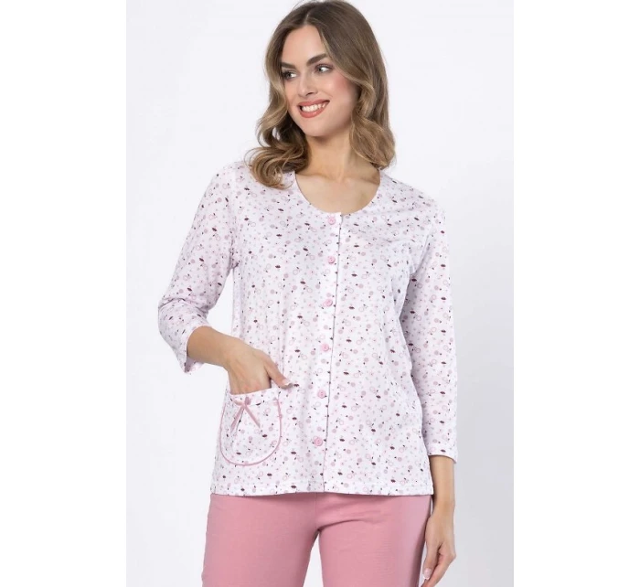 Pyžamo Leveza 1636 Dobrusia 3/4 M-2XL otvorené