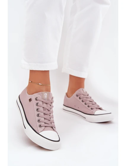 Dámské Nízké Tenisky Big Star model 21705183 Šedé - Big Star Shoes Dámské Nízké Tenisky Big Star model 21705183 Šedé - Big Star Shoes