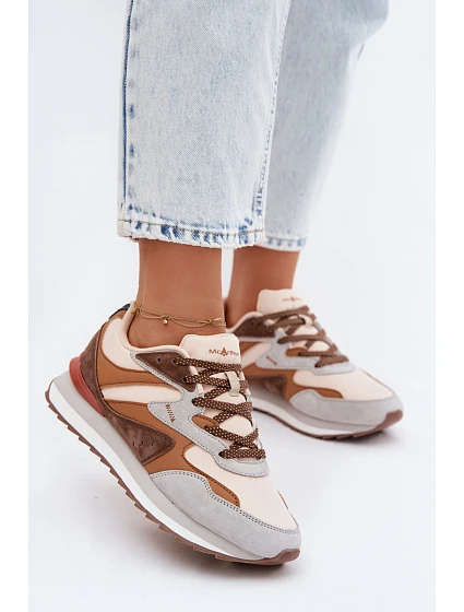 Dámské tenisky z semiše McArthur MA253W hnědé