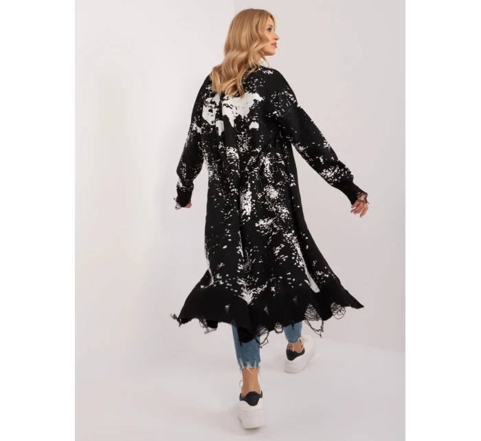 Sveter BA SW 14105.27 čierna farba