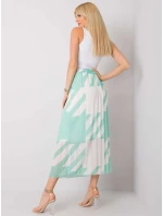 Sukňa DHJ SD 13325.73P biela zelená