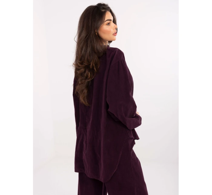 IT KS košeľa 233607.63 tmavo fialová IT KS košeľa 233607.63 tmavo fialová